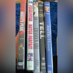 Five DVDs